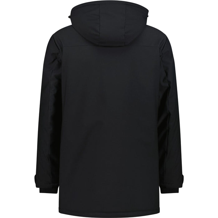 CMP Man Long Jacket Zip Hood Jacket U901 Nero
