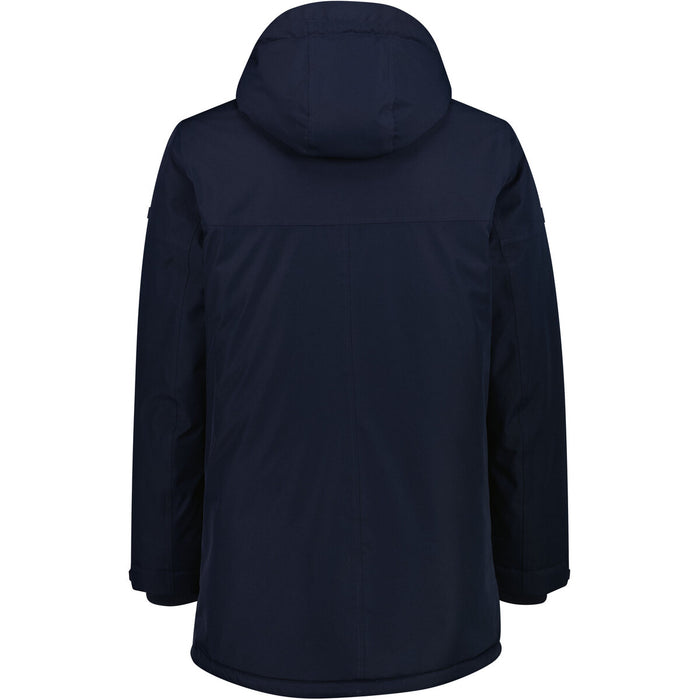 CMP Man Parka Zip Hood Jacket N950 Black Blue