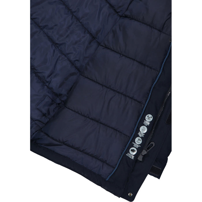 CMP Man Parka Zip Hood Jacket N950 Black Blue