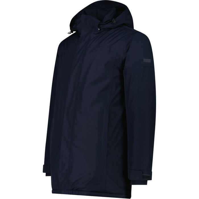 CMP Man Parka Zip Hood Jacket N950 Black Blue