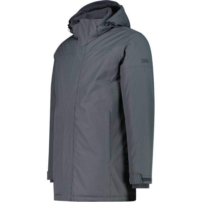 CMP Man Parka Zip Hood Jacket U862 Grey