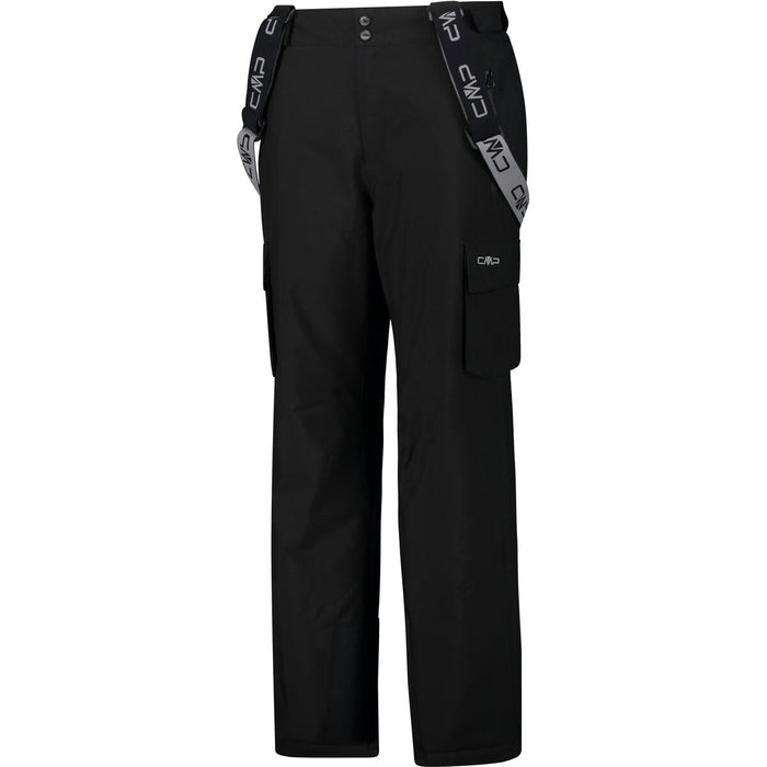 CMP Man Salopette Cargo Pants U901 Nero