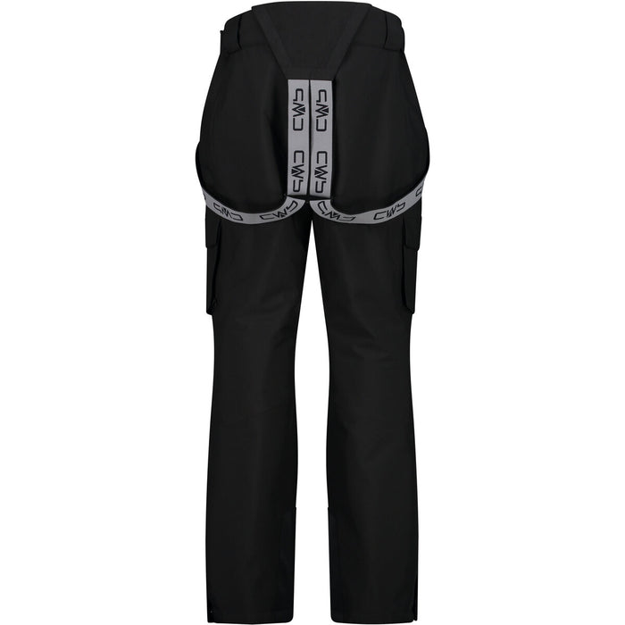 CMP Man Salopette Cargo Pants U901 Nero