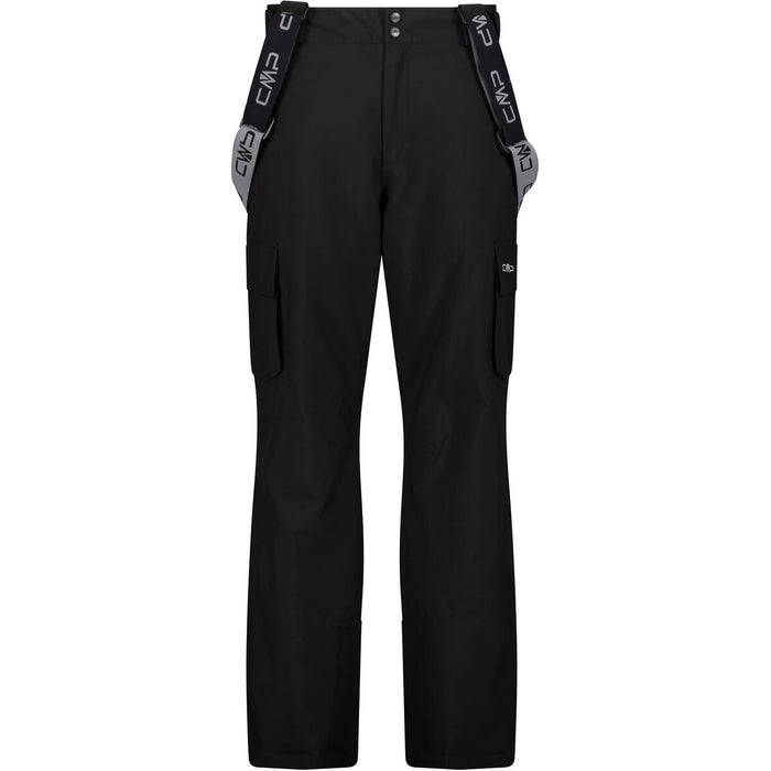 CMP Man Salopette Cargo Pants U901 Nero