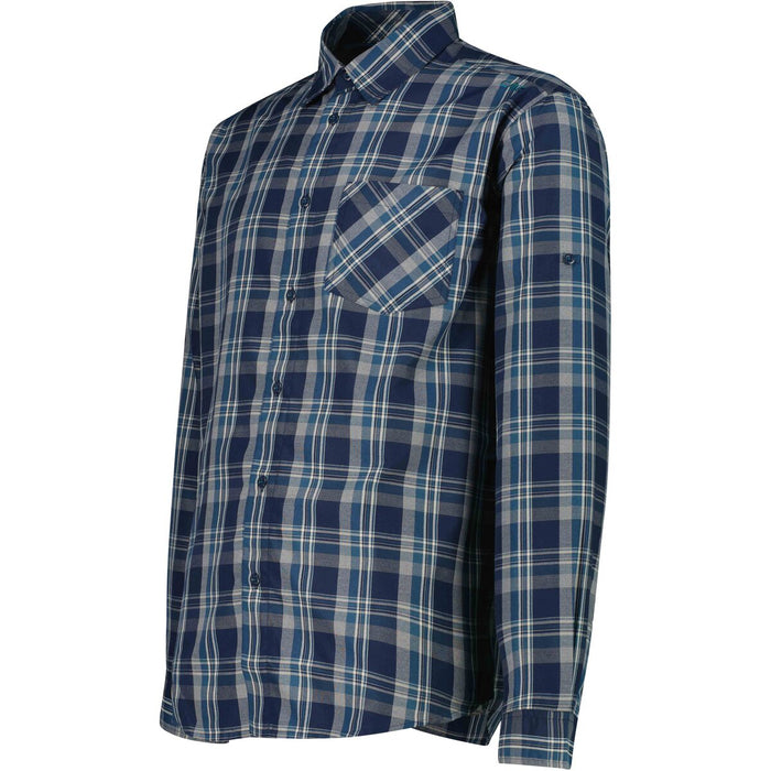 CMP Man Shirt Shirt 17ZV B.Blue-Vaniglia-Petroleum