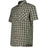 CMP Man Shirt Shirt 34ZV Sage-Pine-Bianco