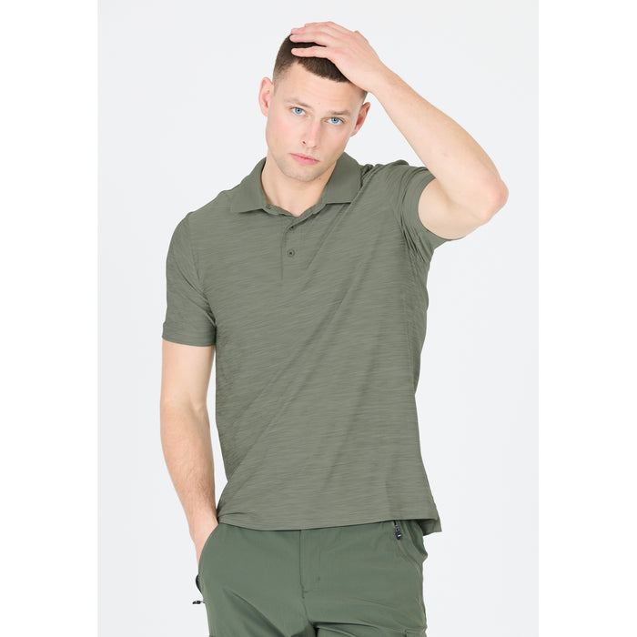 CMP Man Stretch Polo Melange Polo E651 Sage Melange