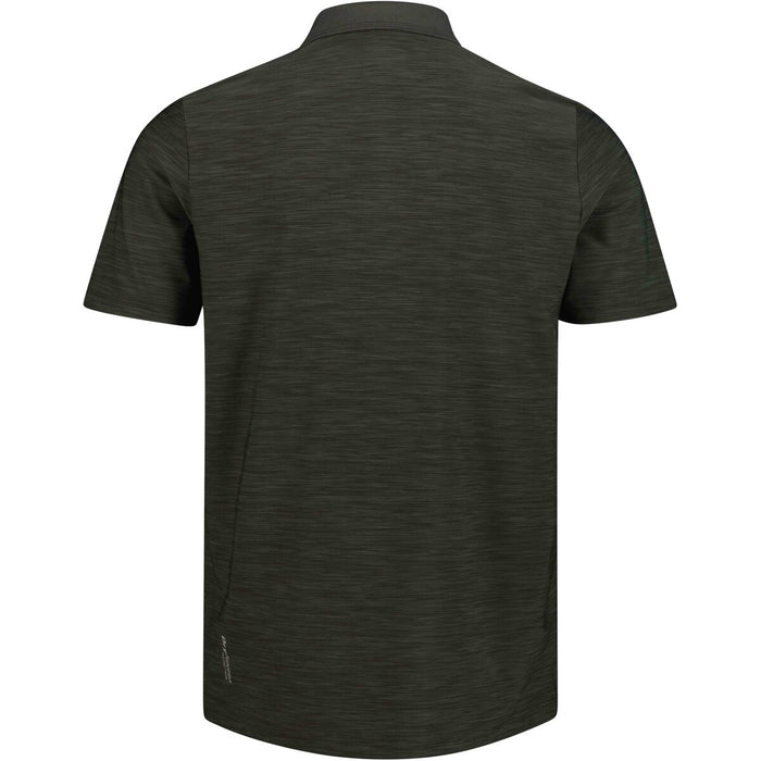 CMP Man Stretch Polo Melange Polo F978 Pine Melange