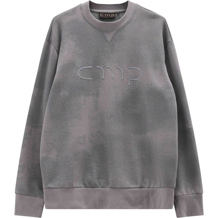 CMP Man Sweat Sweatshirt 65ZV Dove Grey-Darker