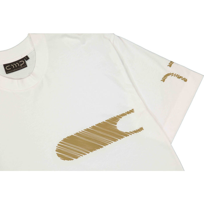 CMP Man T-Shirt T-shirt A001 Bianco