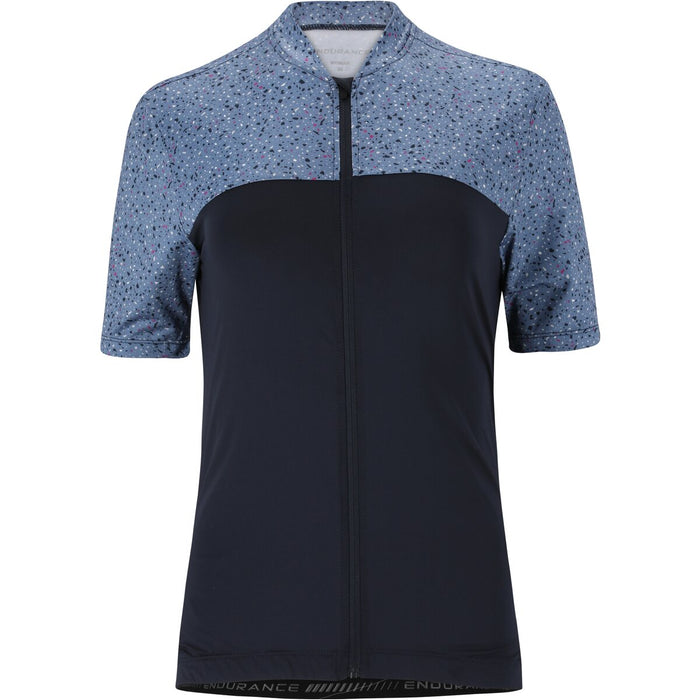 ENDURANCE Mangrove W Cycling/ MTB S/S Shirt Cycling Shirt 2101 Dark Sapphire
