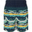CRUZ Marcel M Knee Boardshorts Boardshorts Print 3637 Yellow Wave