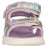 ZIGZAG Marchena Kids Sandal w/Lights Sandal 4255 Lavender