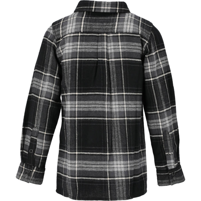 ZIGZAG Marley Flannel Shirt Shirt 1051 Asphalt