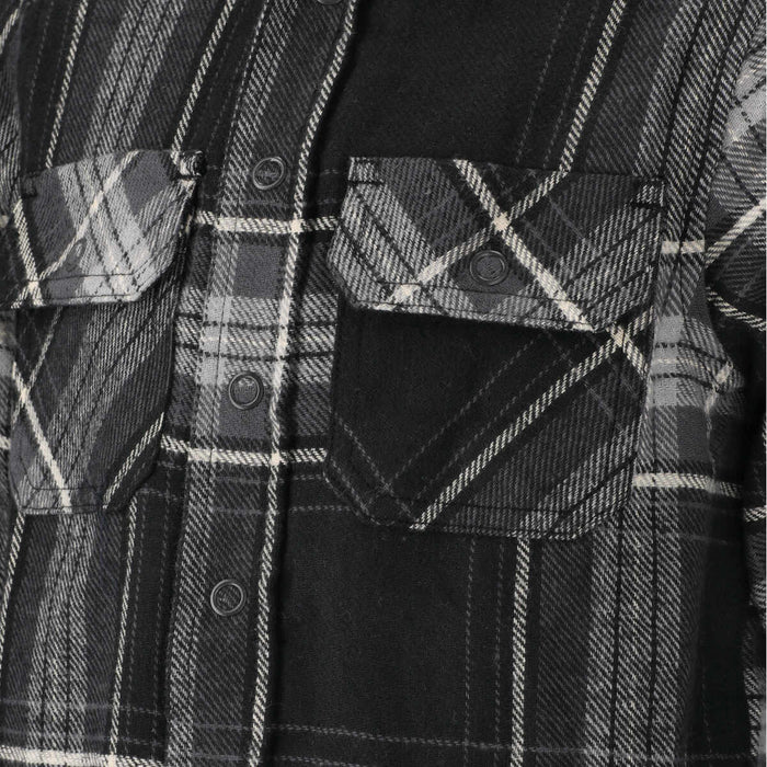 ZIGZAG Marley Flannel Shirt Shirt 1051 Asphalt