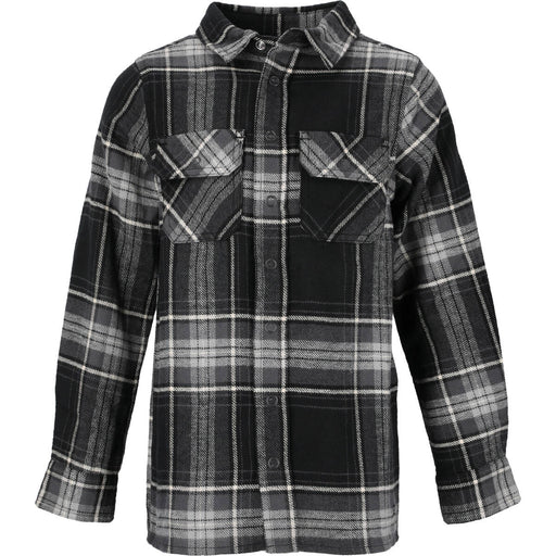 ZIGZAG Marley Flannel Shirt Shirt 1051 Asphalt