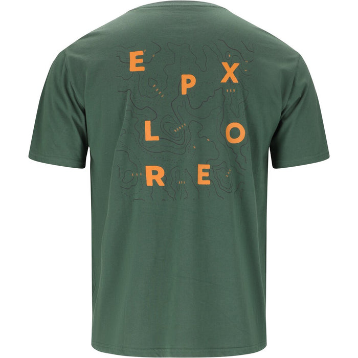 WHISTLER Maros M S/S T-Shirts T-shirt 3175 Trekking Green