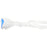REZO Mataro Adult Swim Goggle Swimming equipment 1002 White