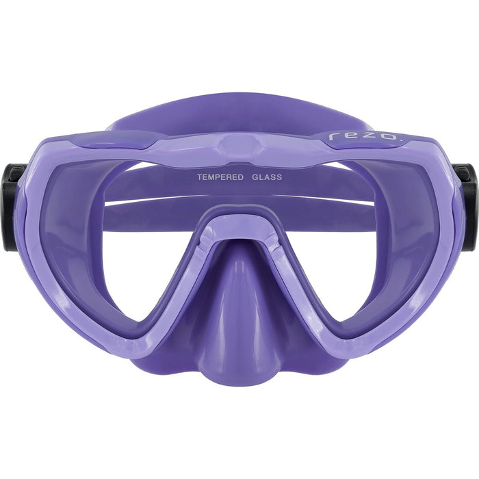 REZO Matira Jr. Dive Mask Swimming equipment 4058 Dahlia Purple