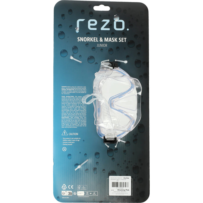 REZO Matira Jr. Diving Set - 2pcs. Swimming equipment 2009 Cyan Blue