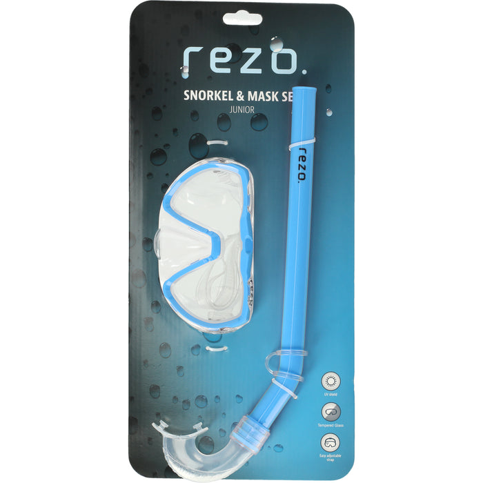 REZO Matira Jr. Diving Set - 2pcs. Swimming equipment 2009 Cyan Blue