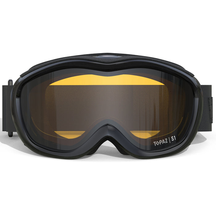 WHISTLER Mauga Topaz Kids Ski Goggle Ski goggle 1001GI Black / Golden Imperial