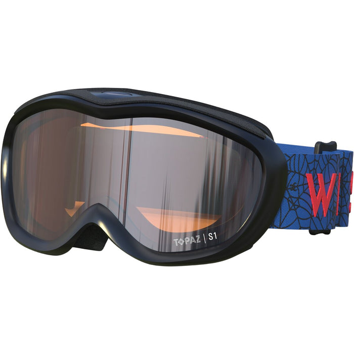 WHISTLER Mauga Topaz Kids Ski Goggle Ski goggle 2238GI Nautical Blue / Golden Imperial