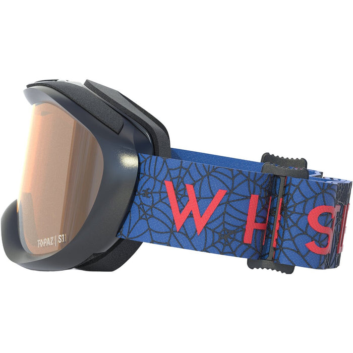 WHISTLER Mauga Topaz Kids Ski Goggle Ski goggle 2238GI Nautical Blue / Golden Imperial