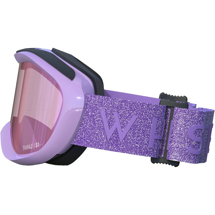WHISTLER Mauga Topaz Kids Ski Goggle Ski goggle 4113PI Ultra Violet / Pink Imperial
