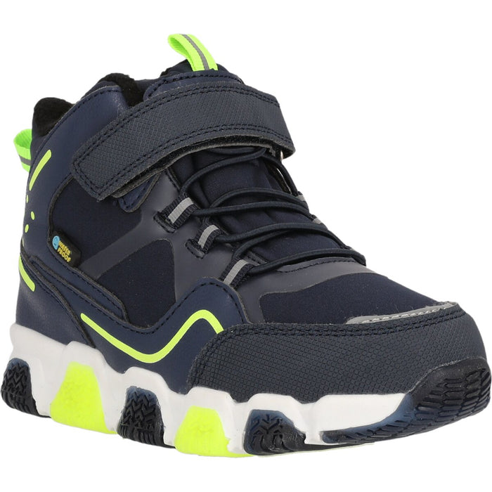 ZIGZAG Maxi Kids Boot W/Lights WP Boots 2002 Navy