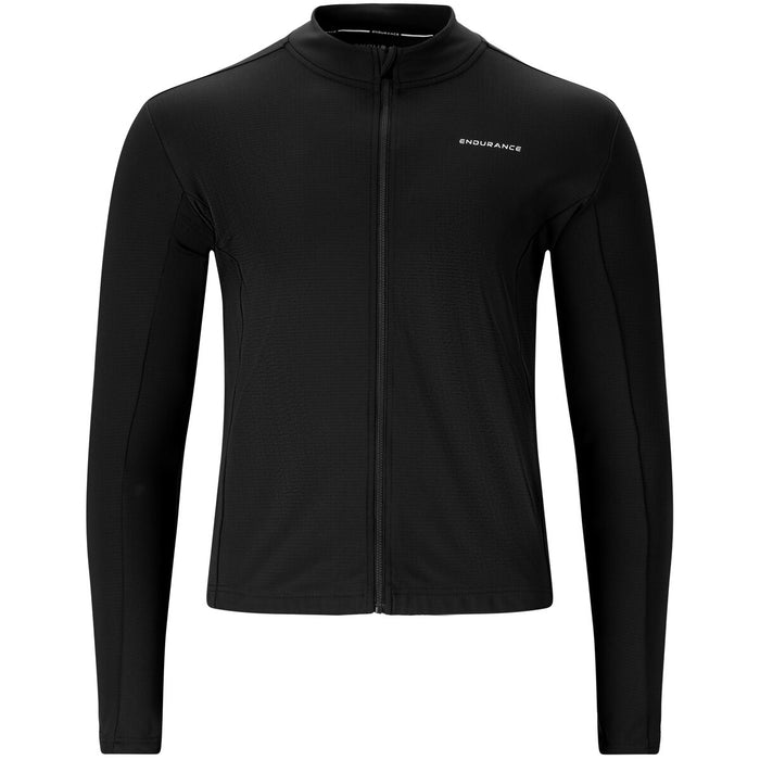 ENDURANCE Megah M Cycling/MTB Midlayer Cycling Shirt 1001 Black