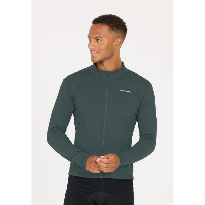 ENDURANCE Megah M Cycling/MTB Midlayer Cycling Shirt 3242 Dusty Forest
