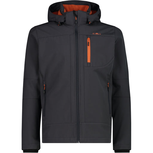 CMP Mens Softshell Jacket Softshell 09UT Antracite-Lichen