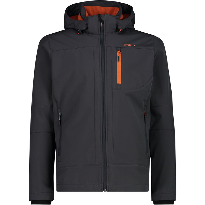 CMP Mens Softshell Jacket Softshell 09UT Antracite-Lichen