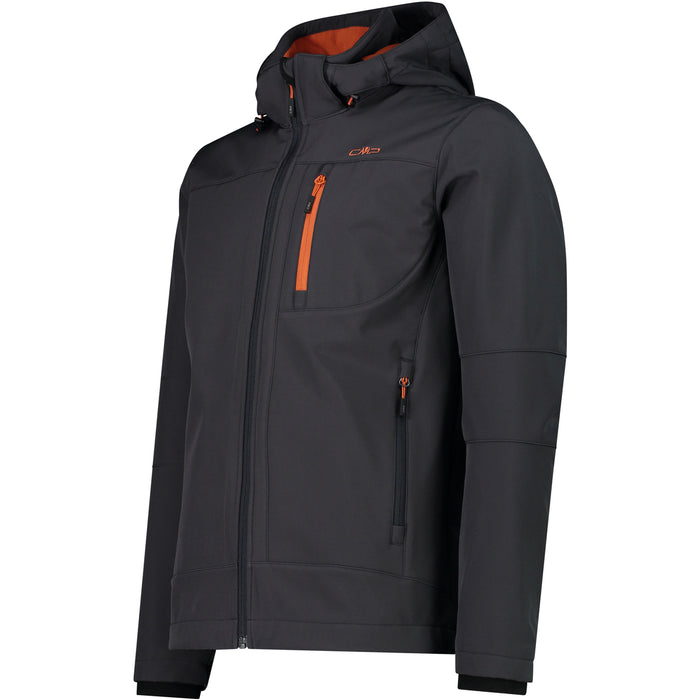 CMP Mens Softshell Jacket Softshell 09UT Antracite-Lichen
