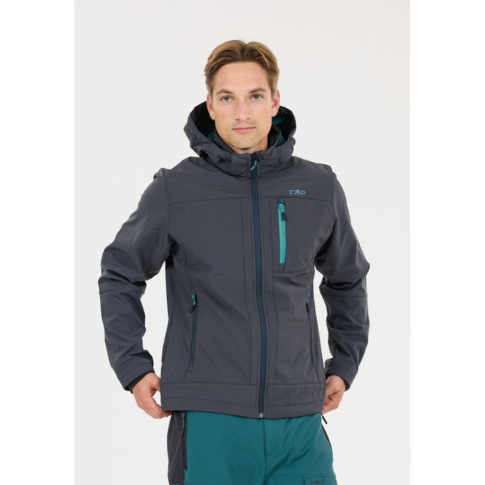 CMP Mens Softshell Jacket Softshell 09UT Antracite-Lichen