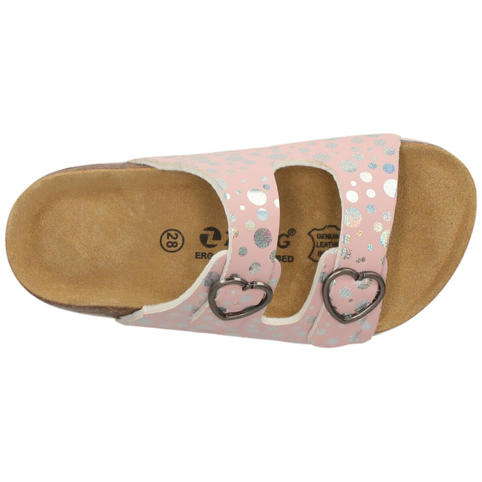 ZIGZAG Messina Kids Cork Sandal Sandal 4064 Barely Pink