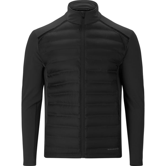 ENDURANCE Midan M Hot Fused Hybrid Jacket Running Jacket 1001 Black