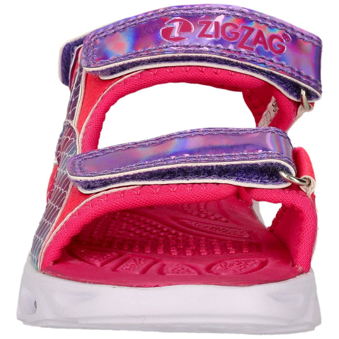 ZIGZAG Mieres Kids Sandal W/Lights Sandal 4356 Fuchsia Pink