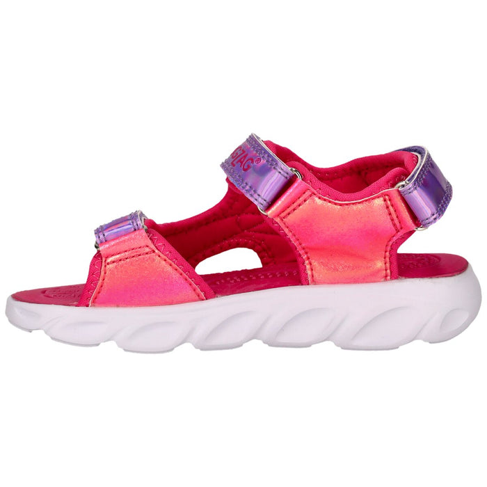 ZIGZAG Mieres Kids Sandal W/Lights Sandal 4356 Fuchsia Pink