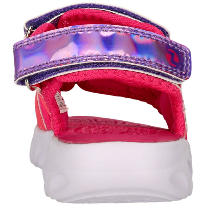 ZIGZAG Mieres Kids Sandal W/Lights Sandal 4356 Fuchsia Pink