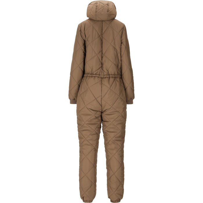 WHISTLER Minas W Quilted Jumpsuit Jumpsuit 1065 Chocolate Chip