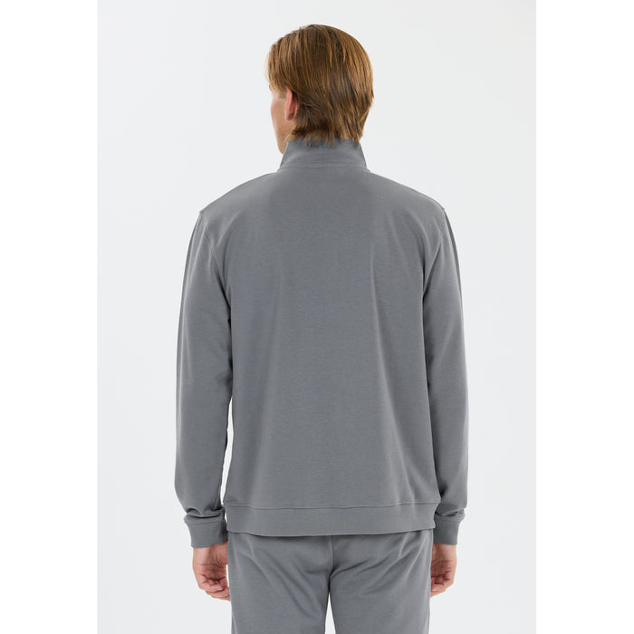 VIRTUS Minne M Half Zip Sweatshirt 2295 Lagune Gray
