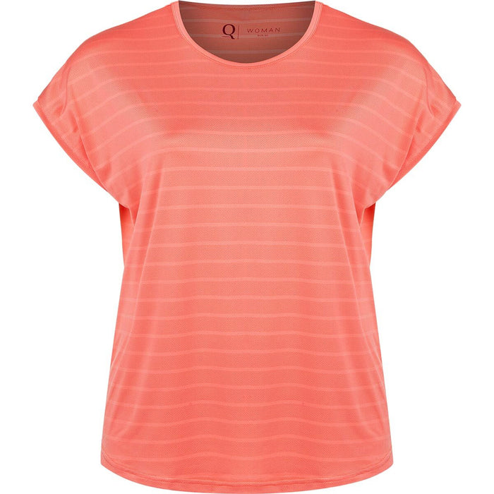 Q SPORTSWEAR Minsta W Tee T-shirt 4144 Shell Pink