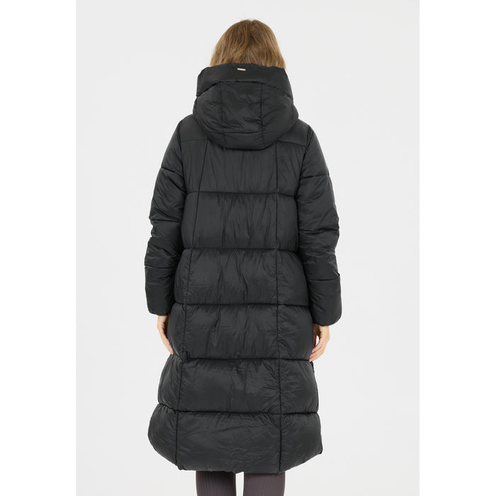 ATHLECIA Miraz W Long Puffer Jacket Jacket 1001 Black