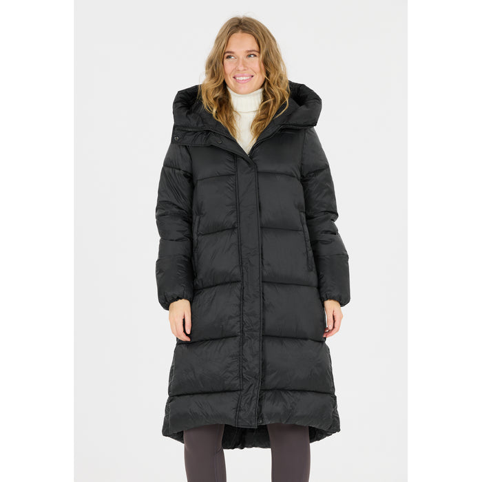 ATHLECIA Miraz W Long Puffer Jacket Jacket 1001 Black