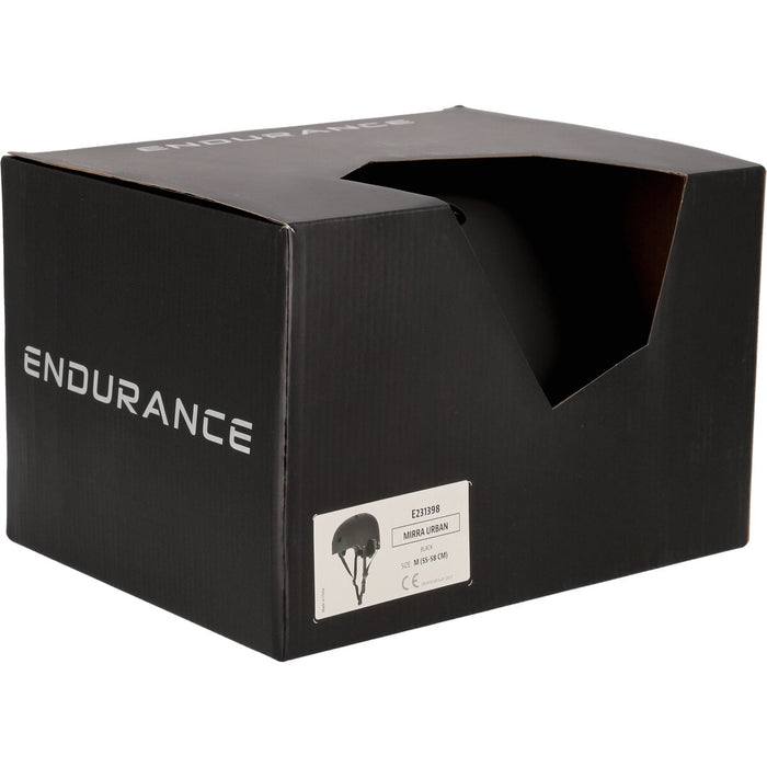 ENDURANCE Mirra Urban Cycling Helmet Cycling helmets 1001 Black