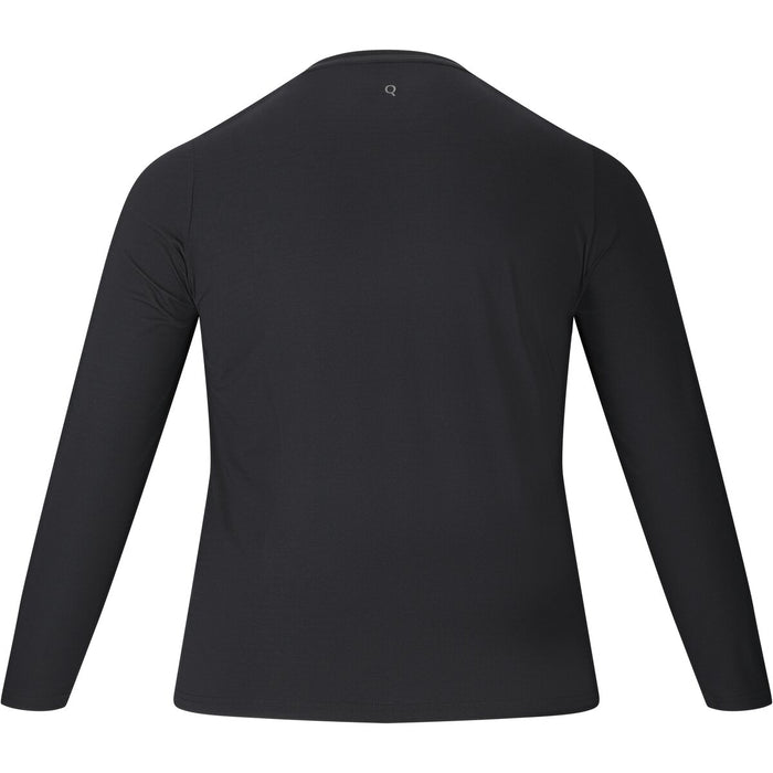Q SPORTSWEAR Misha W L/S Tee T-shirt 1001 Black