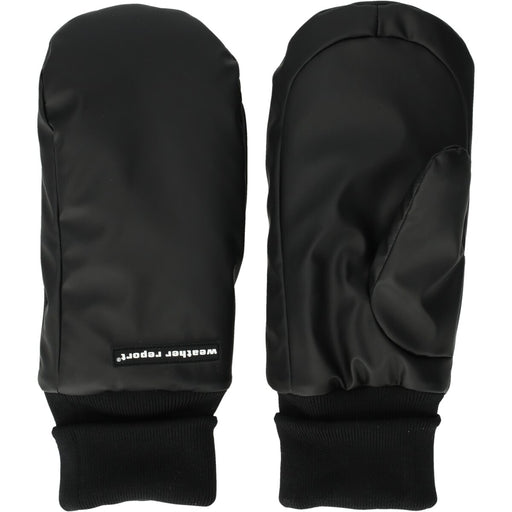 WEATHER REPORT Mistella PU Mittens Gloves 1001 Black