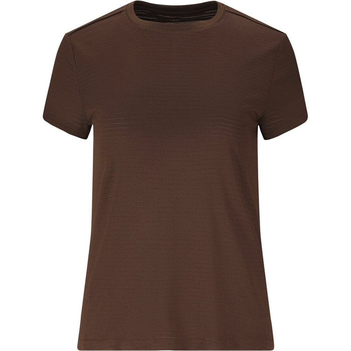 ATHLECIA Miwa V2 W SS Tee T-shirt 1294 Chocolate Torte
